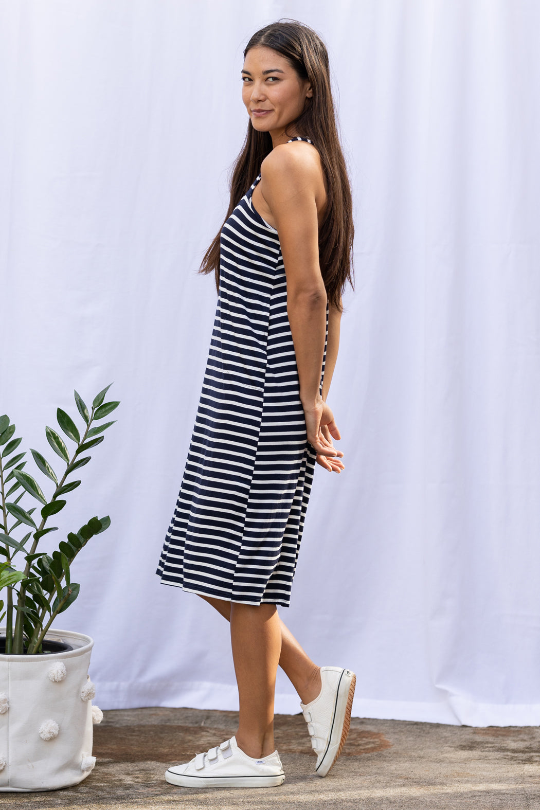 Ten Tomorrow: MILLY Cross Back Dress Ten Tomorrow: MILLY Cross Back Dress